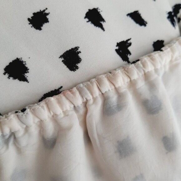 J. CREW / Empire Waist Tank Top MIni Dress Polka-dot Sz S - Picture 11 of 12